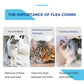 Multifunctional Pet Hair Comb Flea and Tear Stain Removal