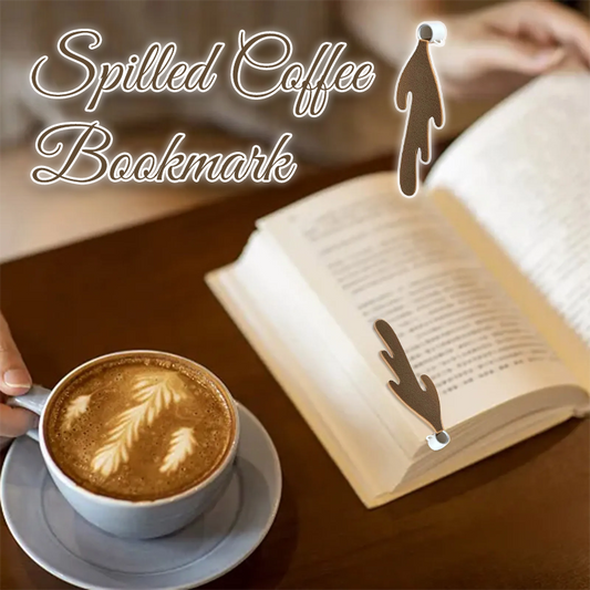 Spilled Coffee Bookmark