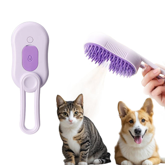 PuffEase Cat Steam Brush