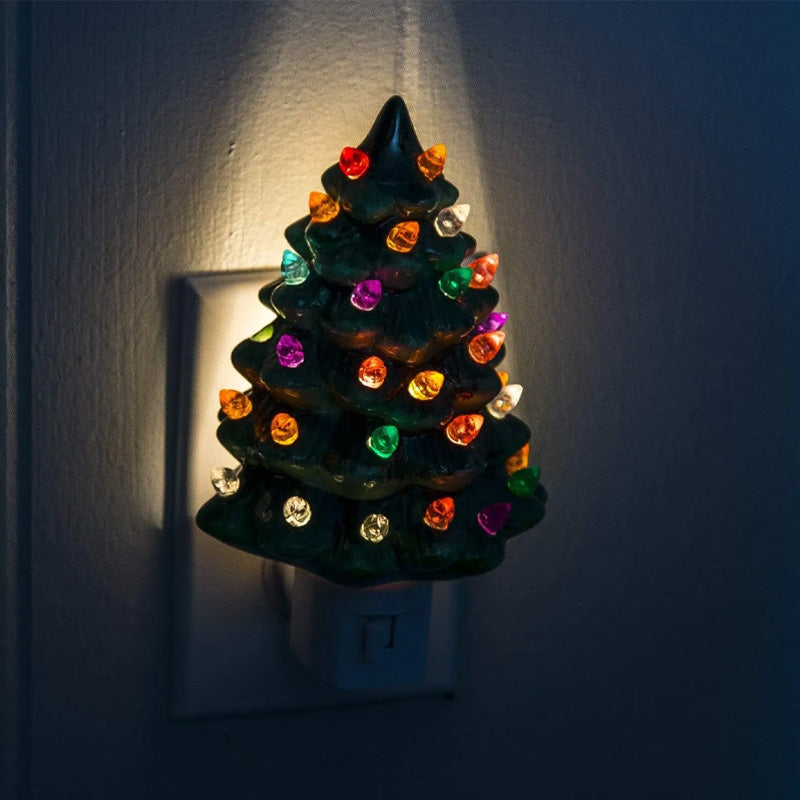 🔥 Christmas Pre-sale - 49% off 🎄Christmas Ceramic Tree Night Light