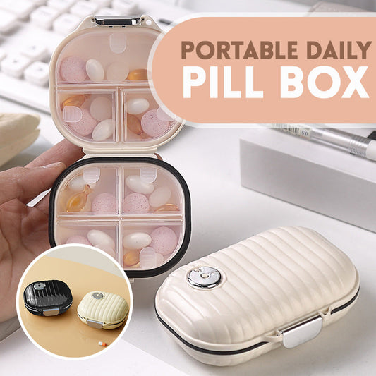 Portable Daily Pill Box