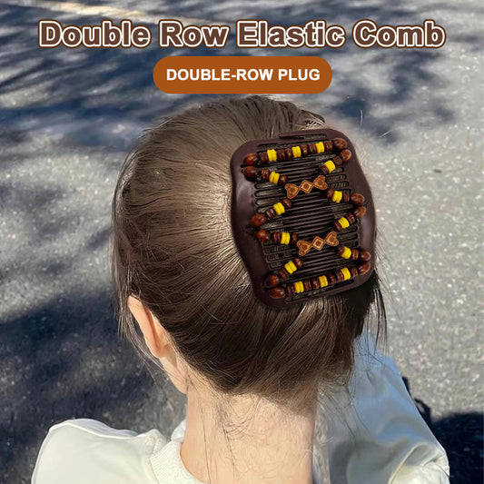 Double Row Elastic Comb